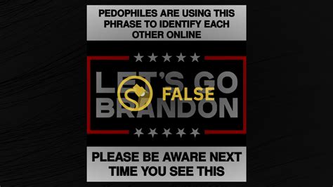 let's go brandon porn|No, 'Let's Go Brandon' Is Not a Code Used by Pedophiles Online.